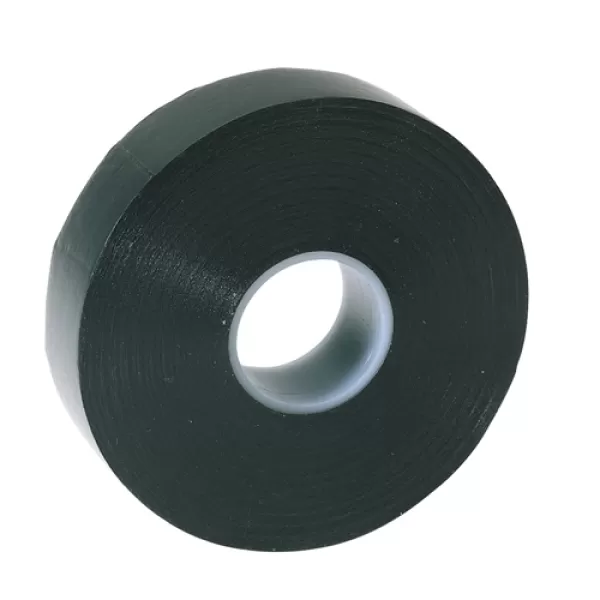 Image of Draper 33M x 19mm Black Insulation Tape to BS3924 and BS4J10 Specifications