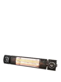 Image of 2000W Wall Mount Radiant Patio Heater W Wireless Speaker & Remote Control