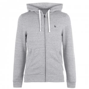 image of Jack Wills Jack Pinebrook Zip Hoodie - Grey Marl