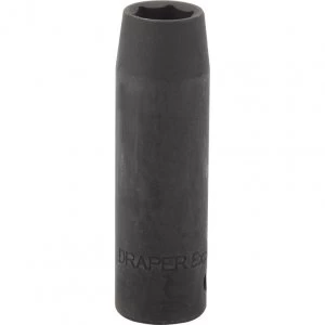 Image of Draper Expert 1/2" Drive Hi Torq Deep Hexagon Impact Socket Metric 1/2" 14mm