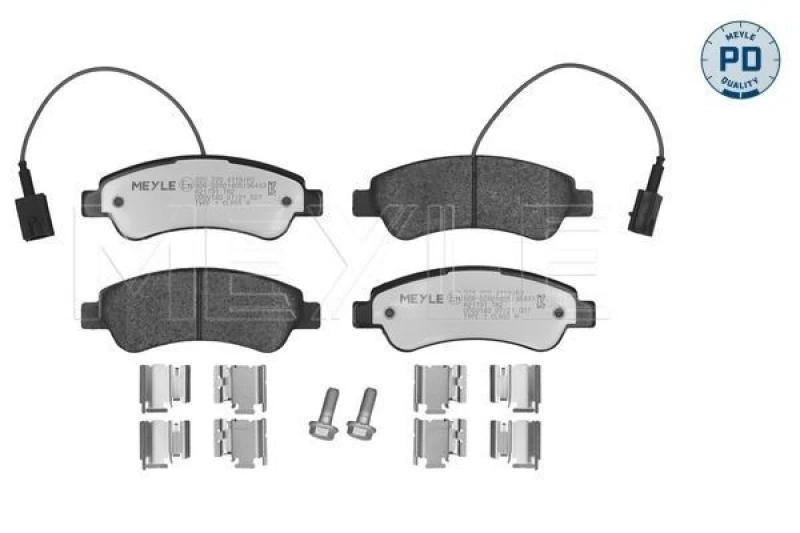 Image of Brake pad set MEYLE 025 220 4119/PD
