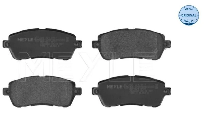Image of Brake pad set MEYLE 025 221 9117