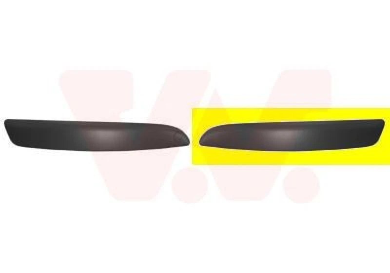 Image of VAN WEZEL Bumper cover VAN WEZEL 4040583