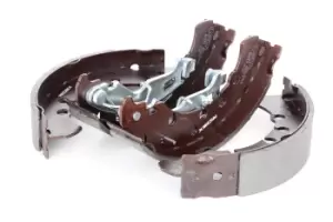 Image of RIDEX Brake Shoes with lever 70B0150 Brake Shoe Set,Brake Lining OPEL,FIAT,PEUGEOT,Corsa D Schragheck (S07),Adam (M13),GRANDE PUNTO (199),PANDA (169)