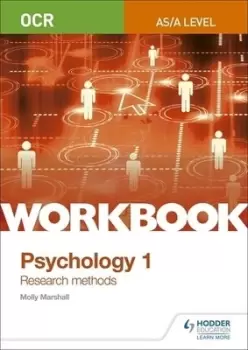Image of OCR psychology for A level Workbook 1 Research methods by Molly Marshall