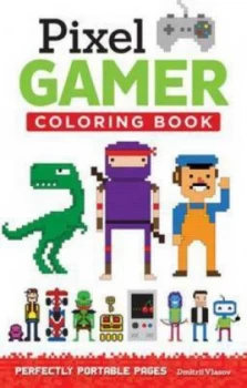 Image of Pixel Gamer Coloring Book by Dmitrii Vlasov Paperback