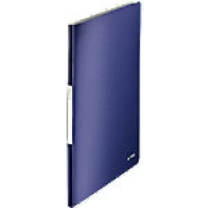 Image of Leitz Display Book 39580069 A4 Titan Blue Cardboard 20 pockets 23.1 x 1.3 x 31 cm