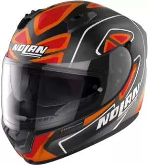 image of Nolan N60-6 Gemini Replica D.Petrucci Helmet, black-red, Size S, black-red, Size S