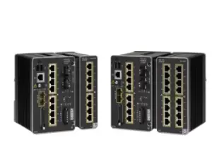 image of Cisco Catalyst IE3300 Managed L2 10G Ethernet (100/1000/10000) Black