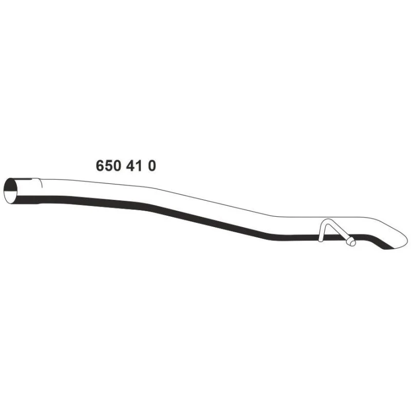 Image of ERNST 650410 Exhaust Pipe Rear Exhaust Pipe (17)
