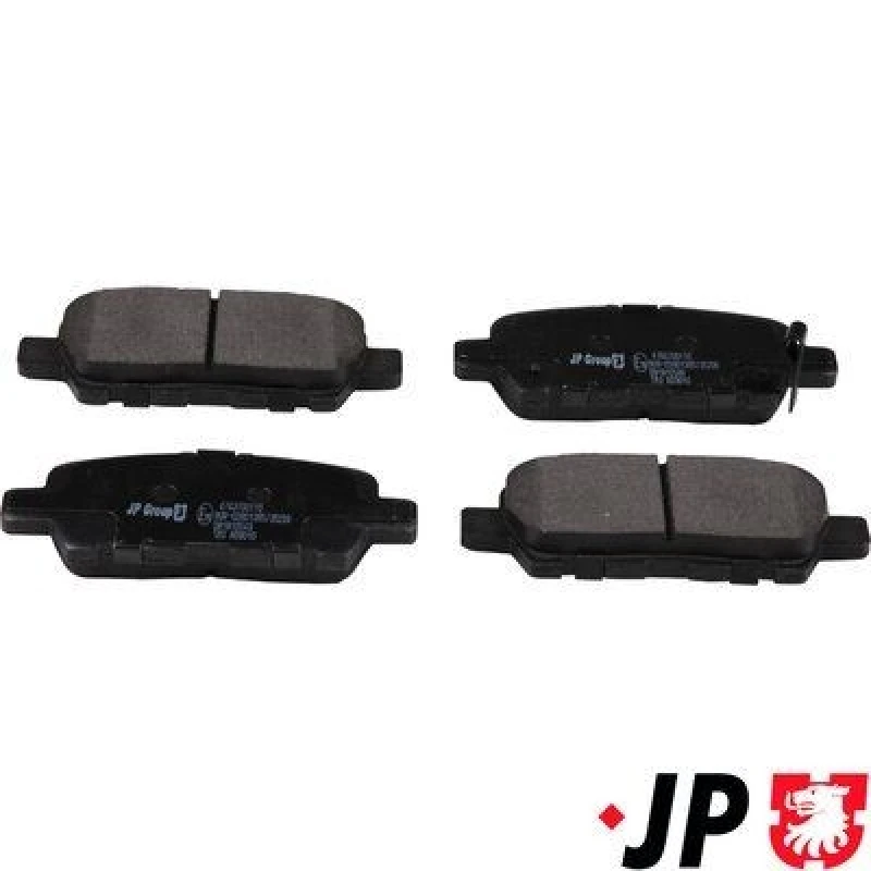 Image of JP GROUP Brake pad set JP GROUP 4763700110