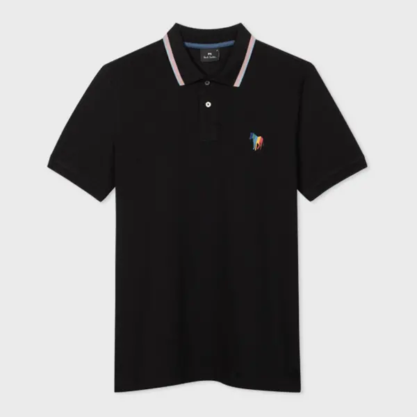 image of MENS REG FIT POLO ZEB EMB