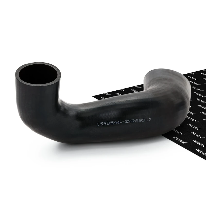 Image of RIDEX 3314C0795 Turbocharger Hose with hose clip Charger Intake Hose (3314)