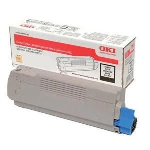 image of OKI 46507508 Black Laser Toner Ink Cartridge