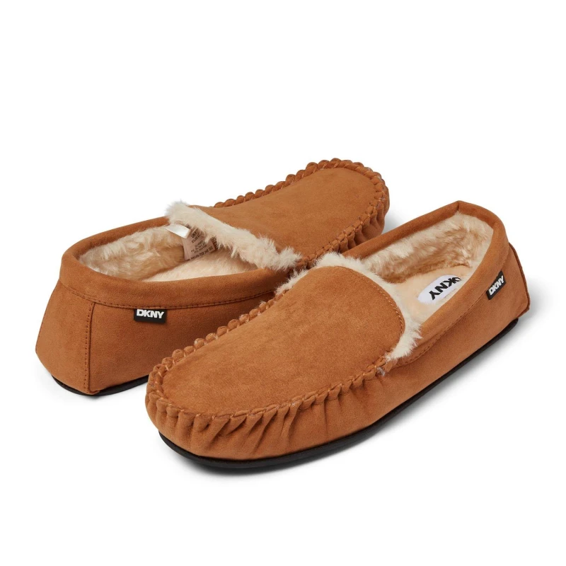Image of DKNY Electra Mens Slippers - Brown Brown 7