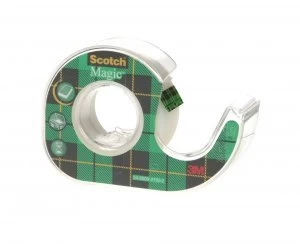 3M Scotch Magic Tape 19mm x 7.5m with Dispenser Clear