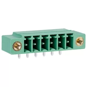 Image of Phoenix Contact 1843839 MC 1,5/ 6-GF-3,5 6 Way PCB Header 8A 3.5mm...
