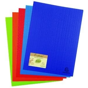 Image of Exacompta Forever Display Book 50 Pocket Assorted Pack of 8 885570E