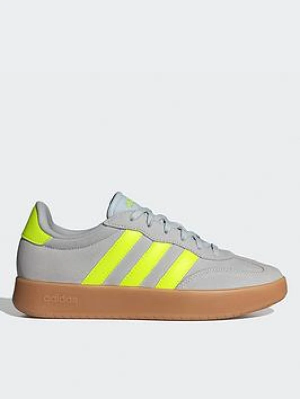 Image of Adidas SPORTSWEAR Barreda Trainers Blue/Neon Women 36 (3.5);42 (8);41.3 (7);40 (6.5);39.3 (5.5 to 6);38 (5);37.3 (4)