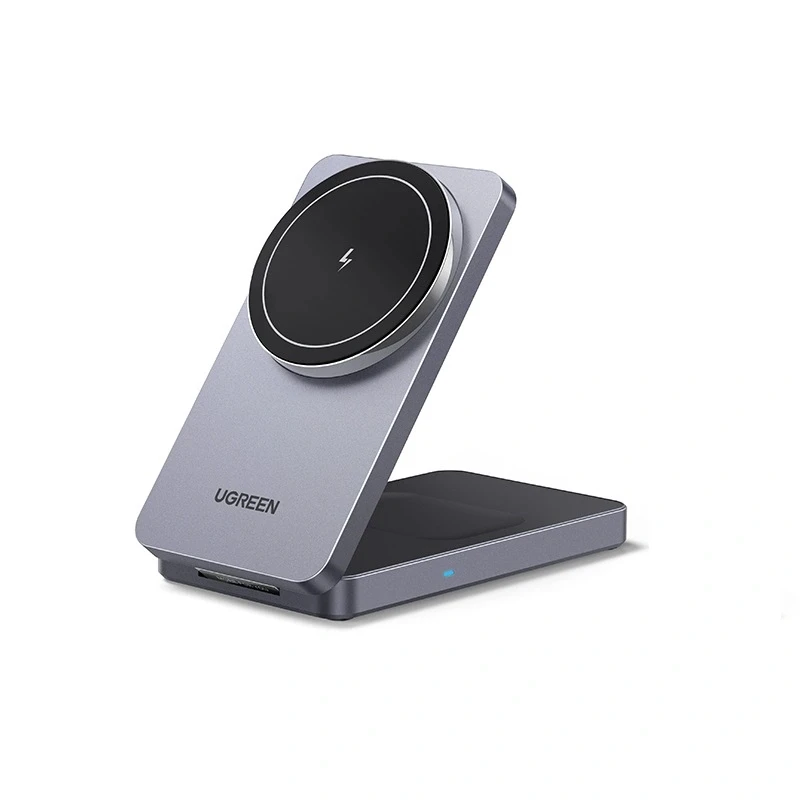 Image of Ugreen W528 Headphones. Smartphone Grey AC Wireless charging Indoor