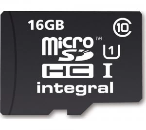 Image of Integral 16GB Micro SDHC Memory Card