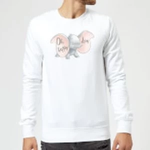 image of Dumbo Happy Day Sweatshirt - White