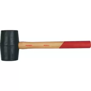 image of Wood Shaft 8OZ Rubber Mallet