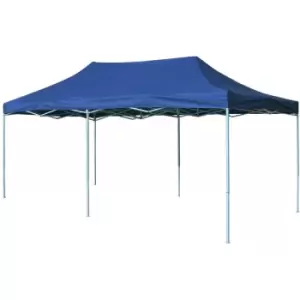 image of Foldable Tent Pop-Up 3x6 m Blue Vidaxl Blue