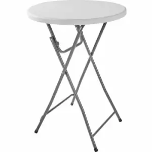 Tectake Bar Table Pascal Foldable White