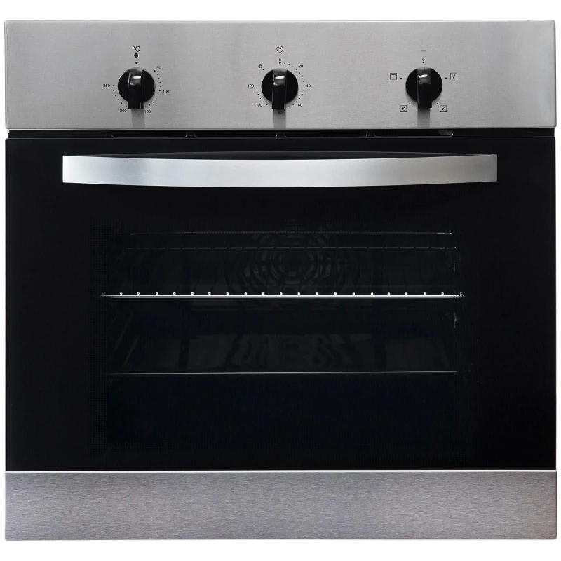 Image of SIA SIA SO111SS 60cm Stainless Steel Built In Single Electric True Fan Oven Silver unisex