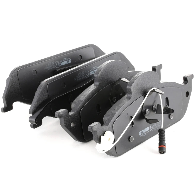 Image of STARK SKBP-0010162 Brake pad set Front Axle, incl. wear warning contact Brake Pad Set,disc brake (402)