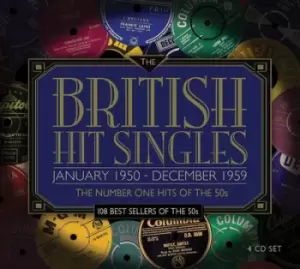 image of Various Artists - British Hit Singles: January 1950 - December 1959 - The Number One Hits of the Fifties CD Album - Used