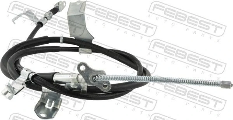 Image of Handbrake cable FEBEST 01100-GUN120LH