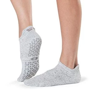Image of Tavi Noir Unisex's Savvy Yoga & Pilates Grip Sock, Haze, M