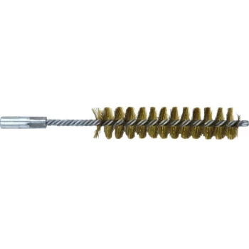 7/8IN Double Spiral Power Brush C/W Universal Thread - Brass - York - main image