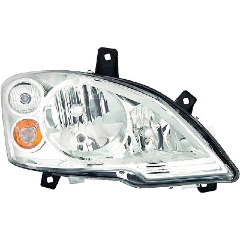 Image of DIEDERICHS 1667082 Headlights Priority Parts H7/H7/H7, Right, with bulbs, Halogen Headlight (259)