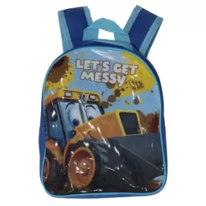 Image of JCB Childrens/Kids Lets Get Messy Backpack (One Size) (Blue)