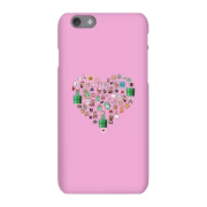 image of Pixel Sprites Heart Phone Case - iPhone 6S - Snap Case - Gloss