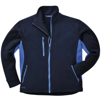 image of TX40NAR4XL - sz 4XL Texo Heavy 2 Tone Fleece - Navy - Portwest