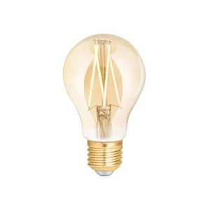 image of 4Lite WiZ Connected SMART LED WiFi Filament Bulb GLS Clear Amber - 4L1-8016