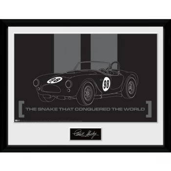 image of Shelby - Line Art Car Collector Print