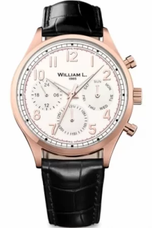 Mens William L 1985 Vintage Calendar Watch WLOR03BCORCN