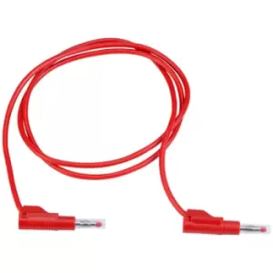 Image of R-TECH 524597 Test Lead 100cm Retractable Shroud 4mm Stackable Plu...