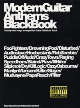 Image of Modern Guitar Anthems Paperback