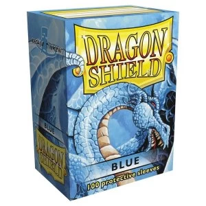 Image of Dragon Shield Standard Blue Card Sleeves - 100 Sleeves