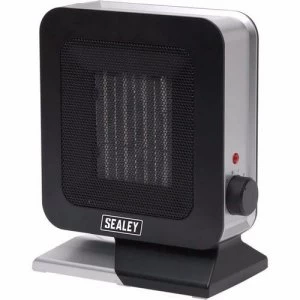 image of Sealey 1.4kW Ceramic Fan Heater With Thermostat