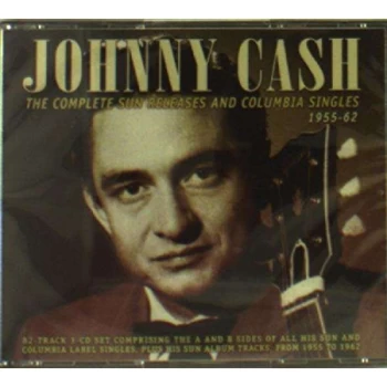 image of Johnny Cash - The Complete Sun Releases and Columbia Singles 1955-62 CD