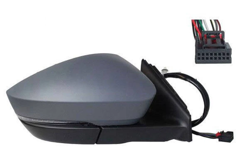 Image of ALKAR 9044771 Wing mirror Right, Electric, Glare-Free, primed Outside Mirror (50)