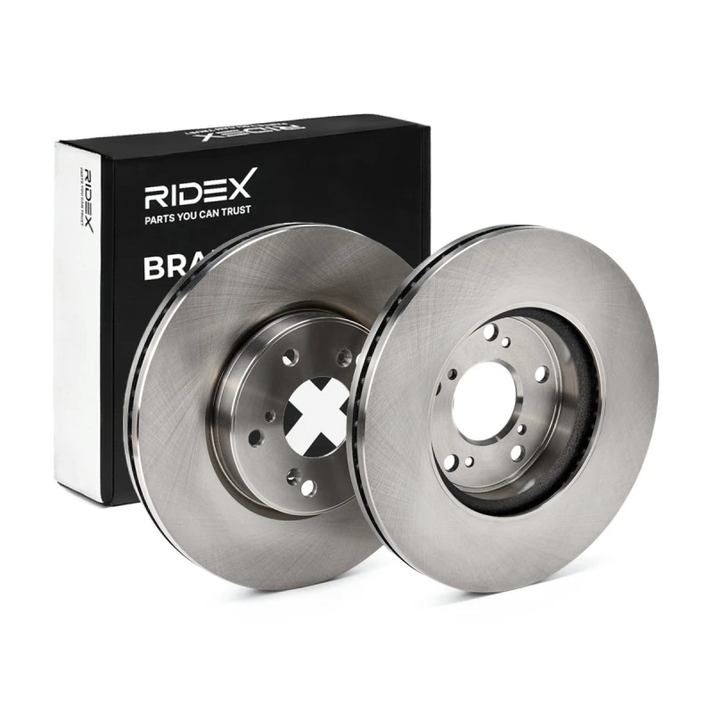 Image of Brake disc RIDEX 82B2435