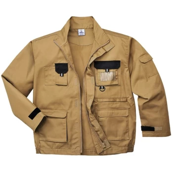Image of Portwest TX10EKRXL - sz XL Portwest Texo Contrast Jacket - Epic Khaki